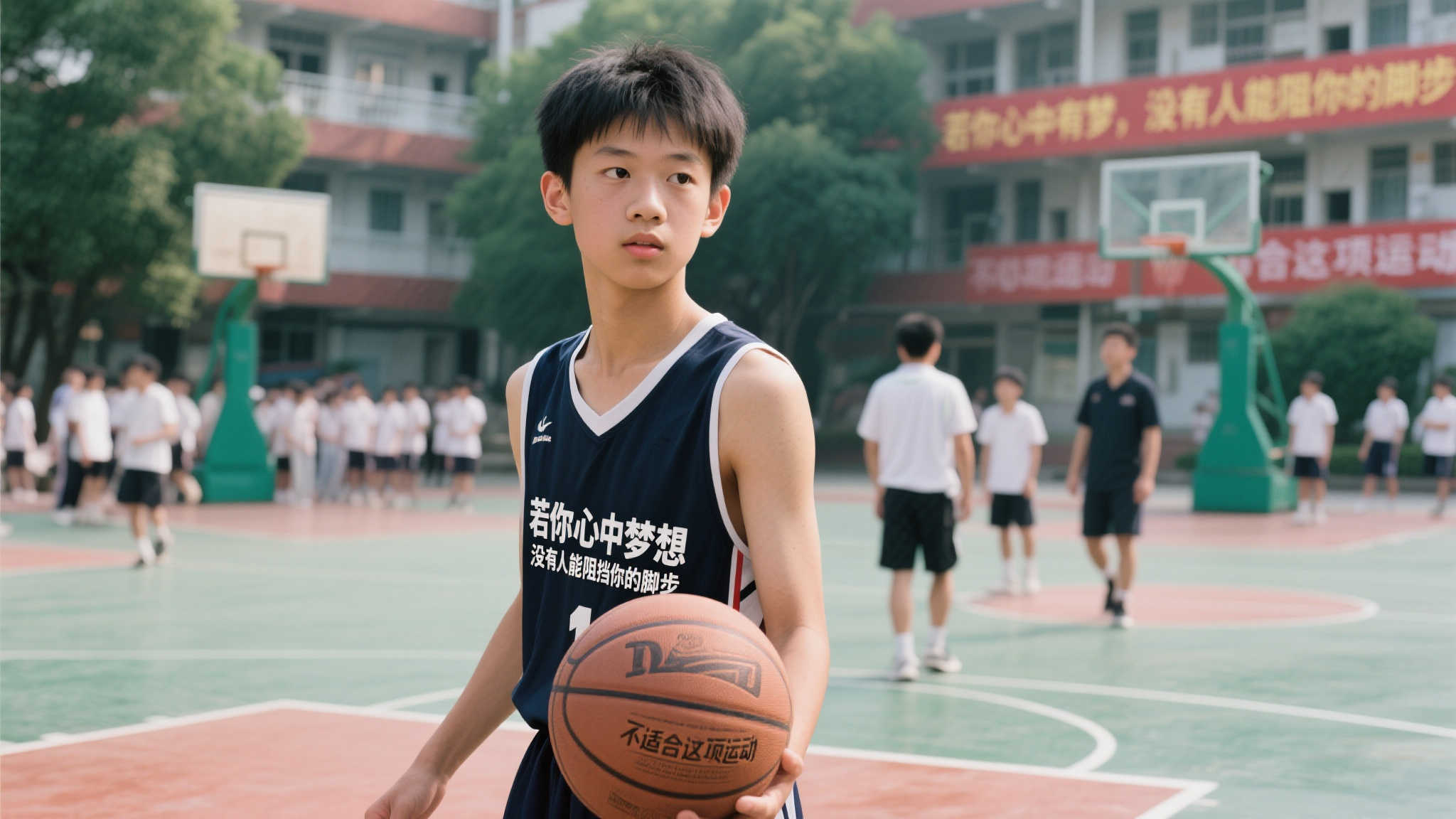 在很多校园里，只有体育天赋卓越的少年才能吸引教练目